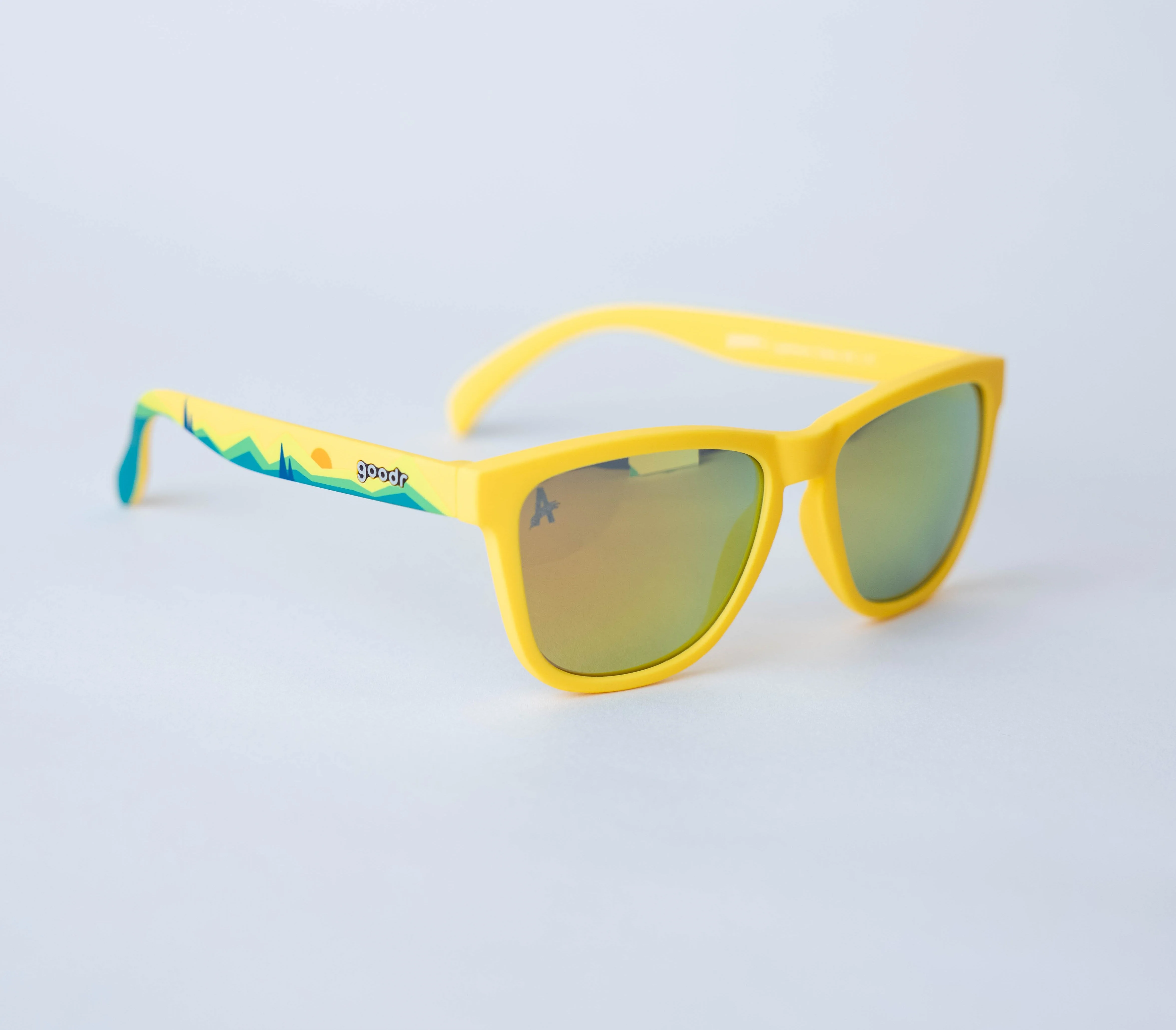 Athletic Goodr Sunglasses - Yellow - Image 2