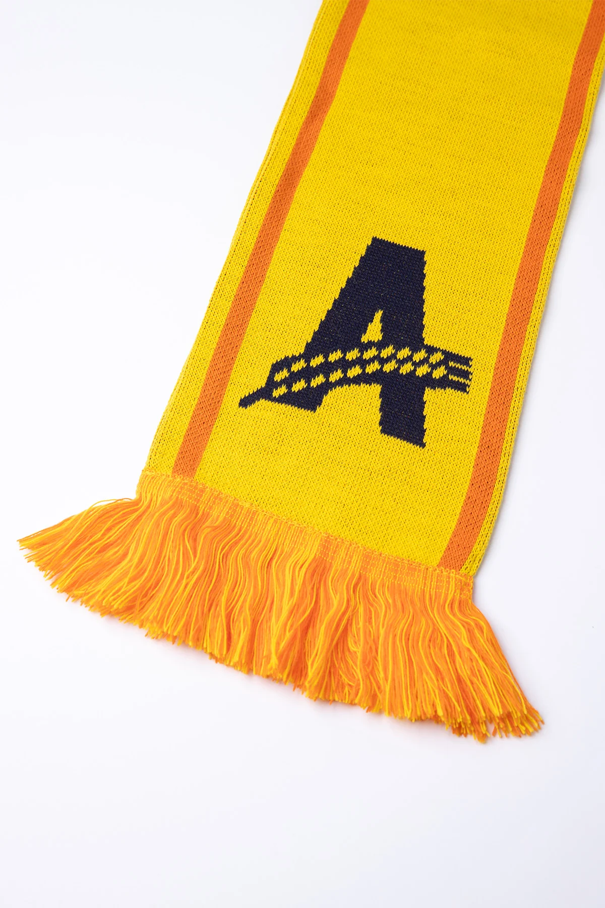 Athletic Brewing Co Custom Woven Fringe Scarf - Upside Dawn - Image 3
