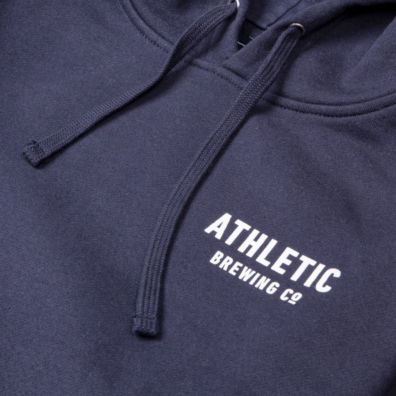 Athletic Brewing Co. Midweight Hoodie - Navy - Image 2