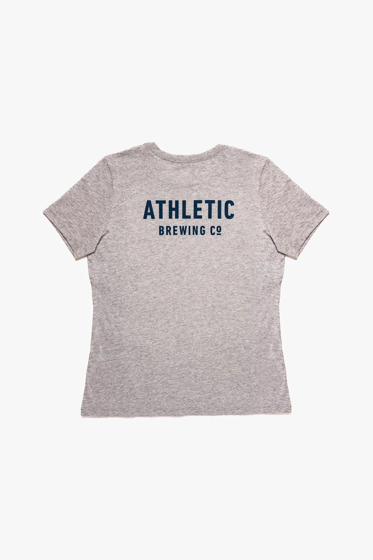 Athletic Brewing Co Logo T-Shirt Women's - Grey - Image 3